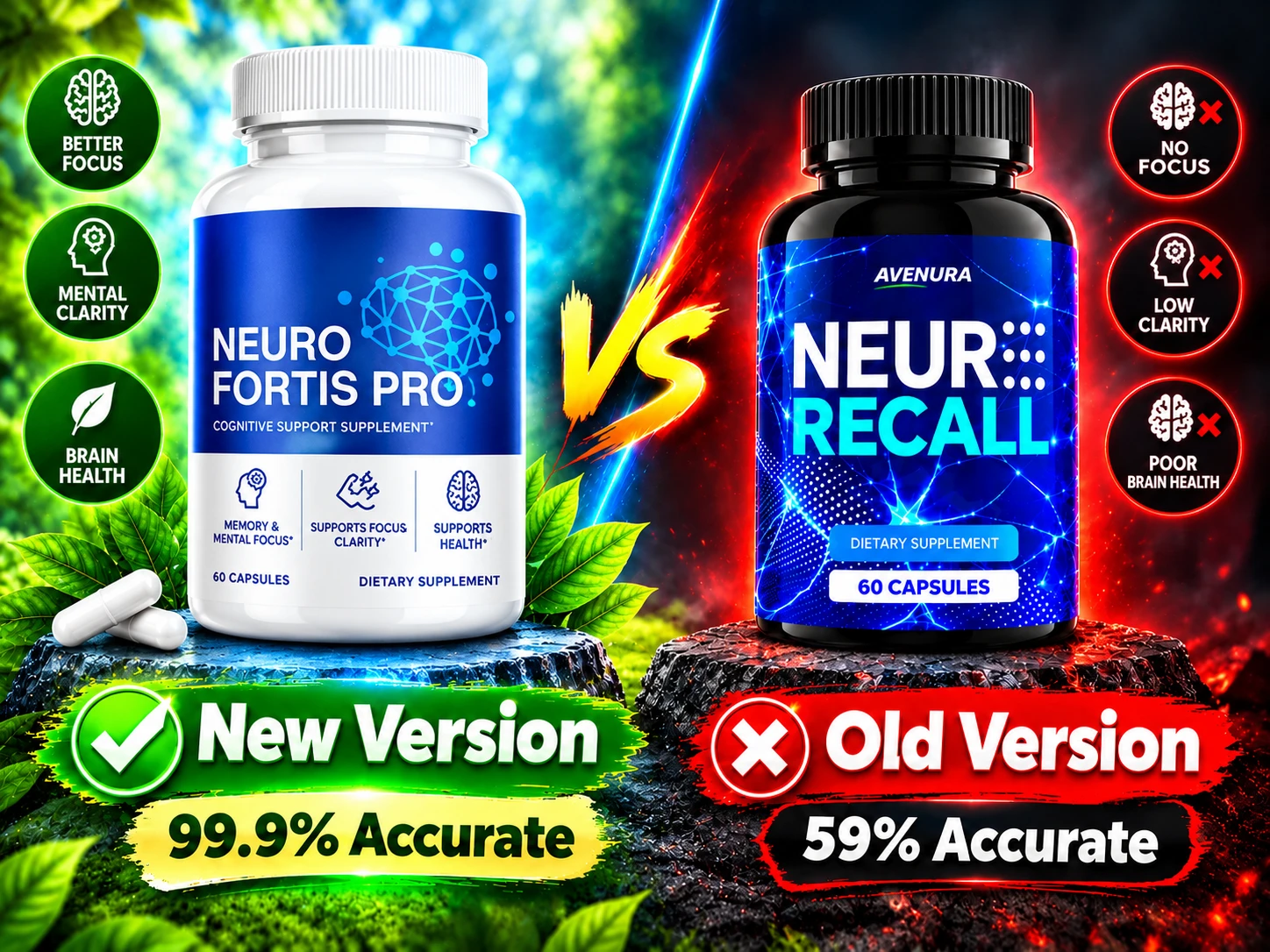 NeuroRecall™ brain wellness supplement
